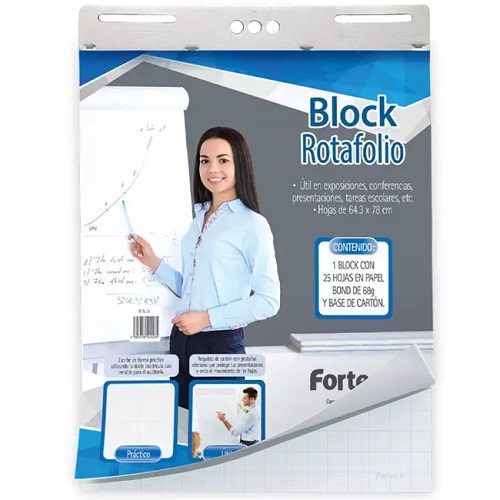 Rotafolio Fortec 64.3 x 78 cm block con