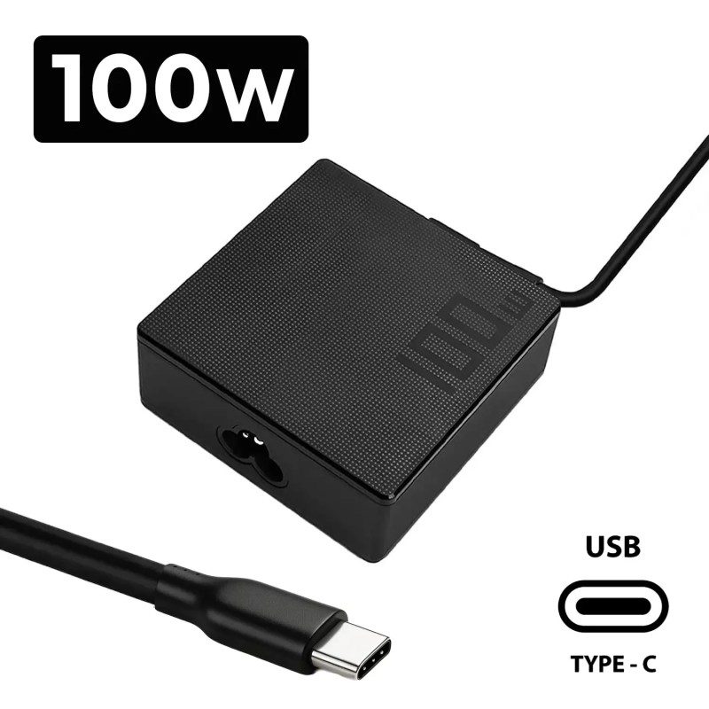 Lenovo Cargador para Auto, USB-C, Negro.