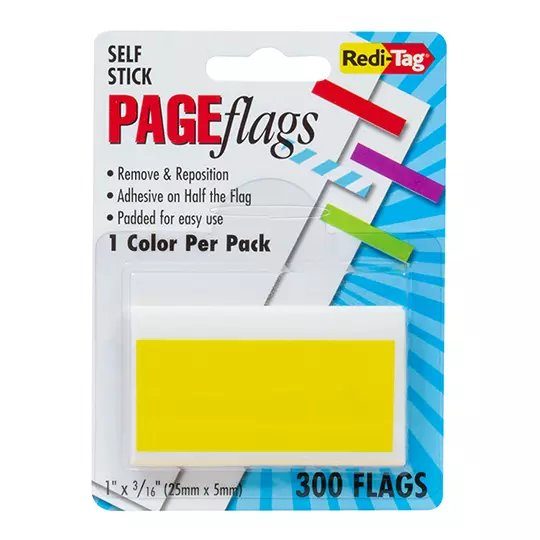 LM-Banderitas mini Redi-Tag 0.5 x 2.5 cm