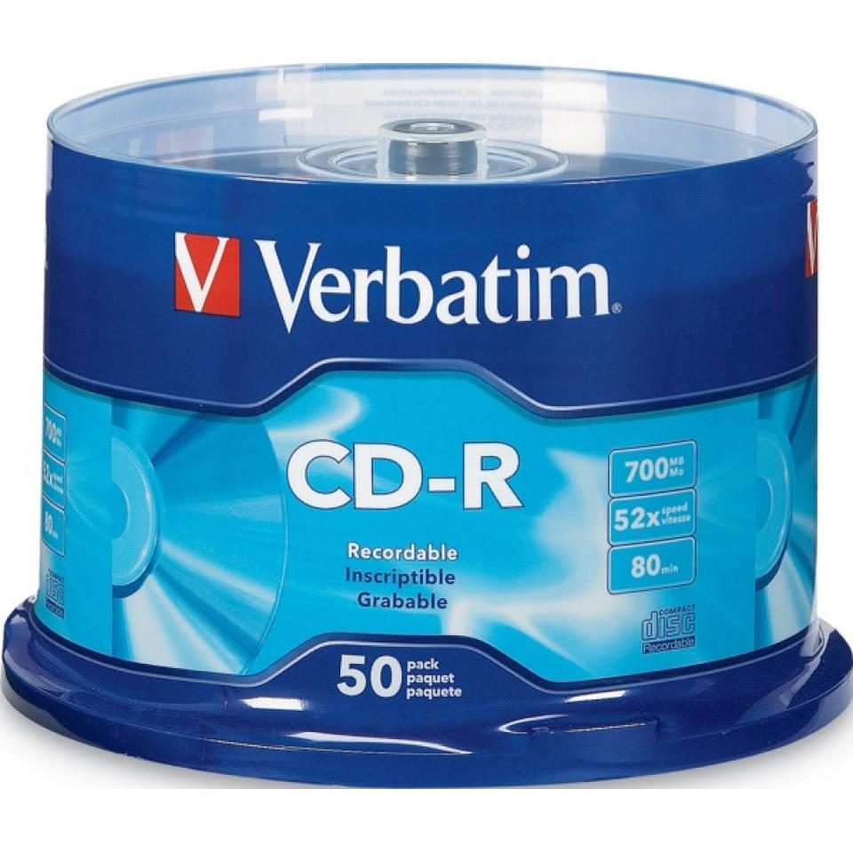 Disco Verbatim CD-R 80 min 700 MB. 52x b