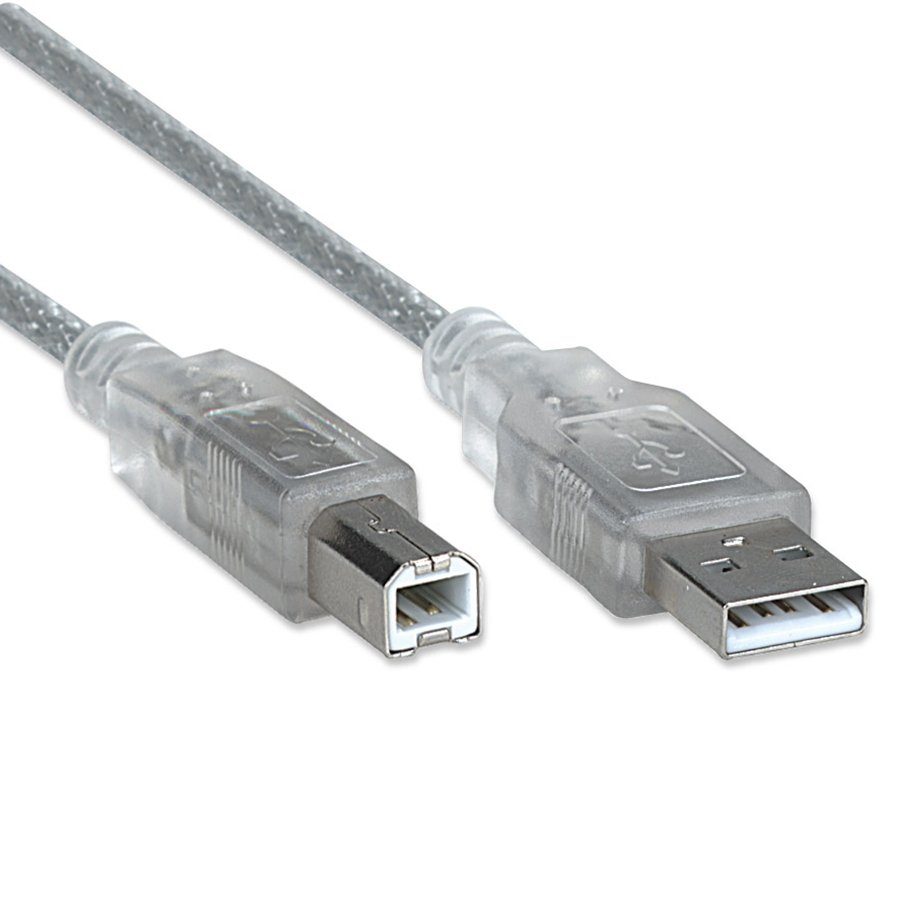 Cable Manhattan USB a-b v2.0 4.5m pla