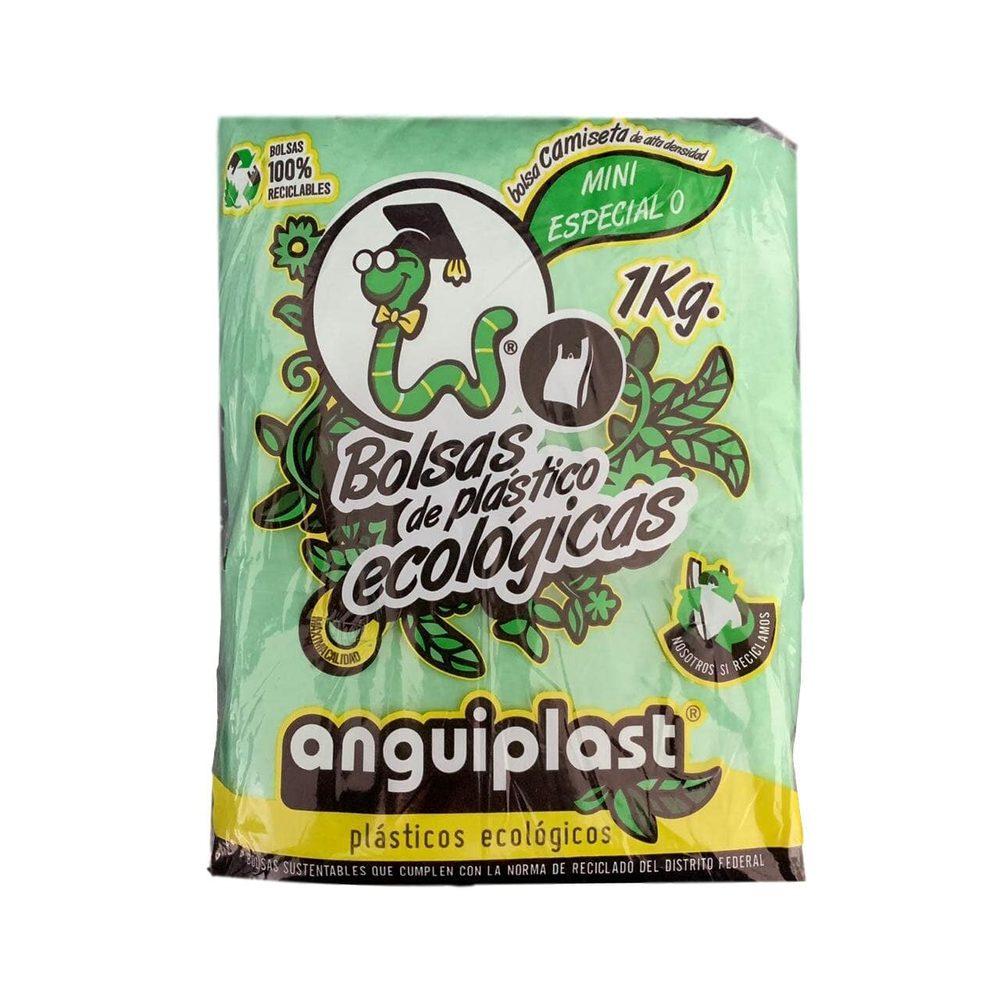 Bolsa chica ANGUIPLAST transparente, rol