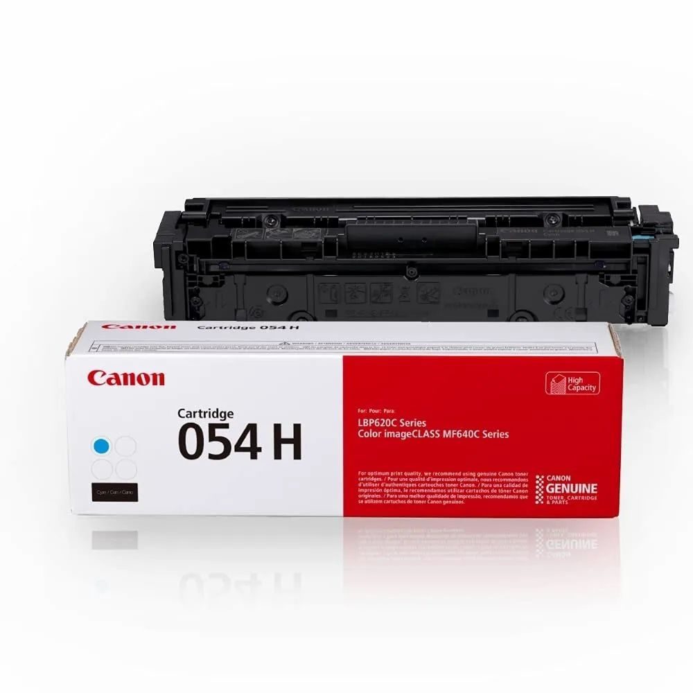 Cartucho Canon para toner 054 H cyan