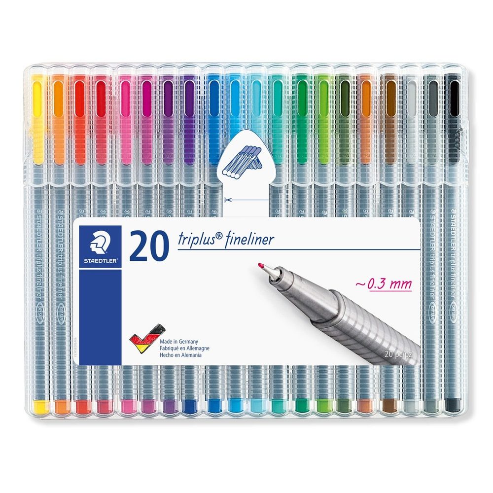 Rotuladores Staedtler triplus fineliner
