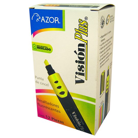 Resaltador de texto Vision Plus cincel 6