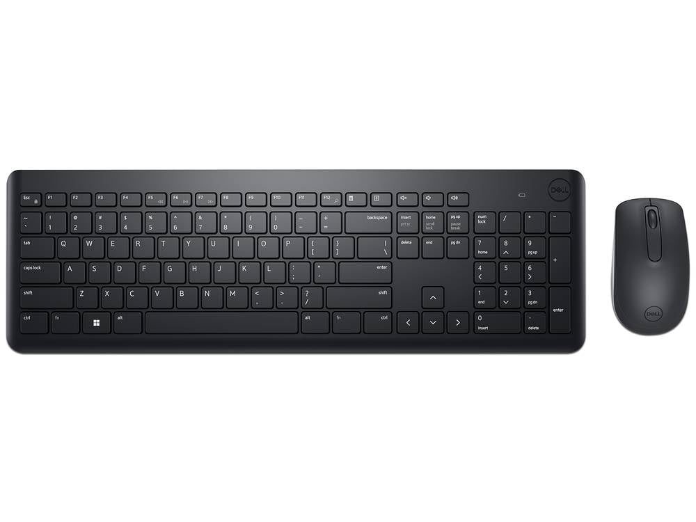 Kit Teclado y Mouse KM3322W Inalambrico Dell en Español Modelo Color Negro 580-AKCU