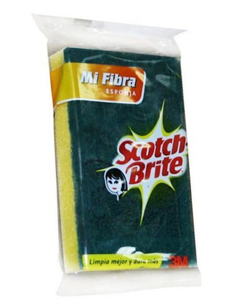 Fibra esponja verde Scotch-brite 3M tama