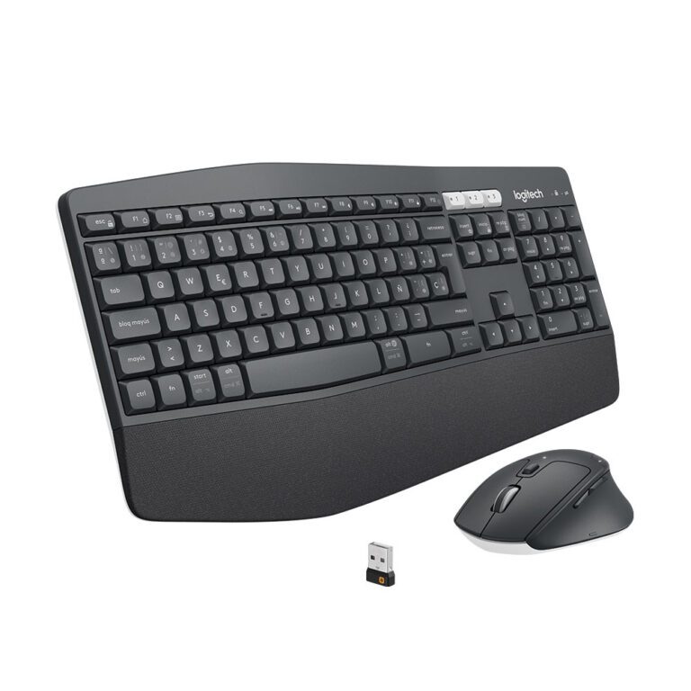 Teclado y Mouse Logitech MK850 Performance Inalambrico Receptor USB Unifying (español) Negro