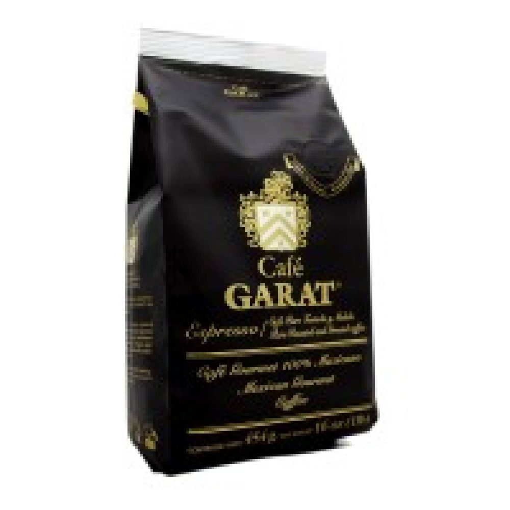 Cafe GARAT molido espresso 454 gramos.
