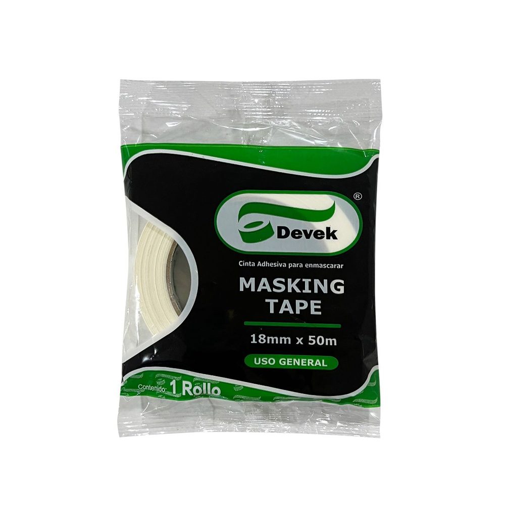 Masking tape Devek color natural 18mm x