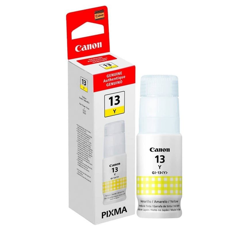 Tinta Canon GI-13 amarilla