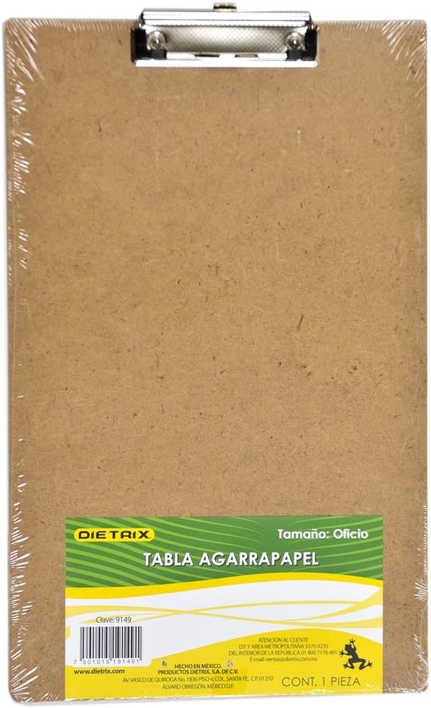 Tabla de madera Dietrix agarra papel ofi