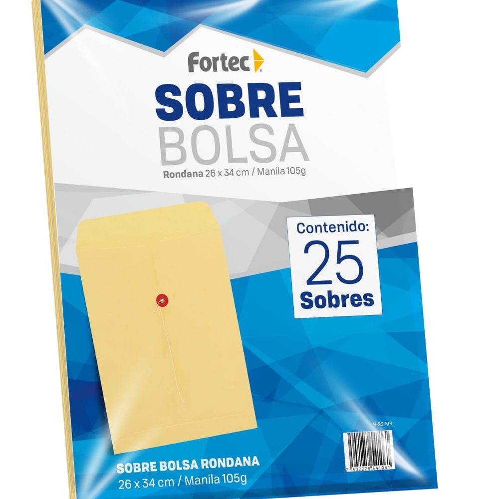 Sobre manila con rondana Fortec extra of