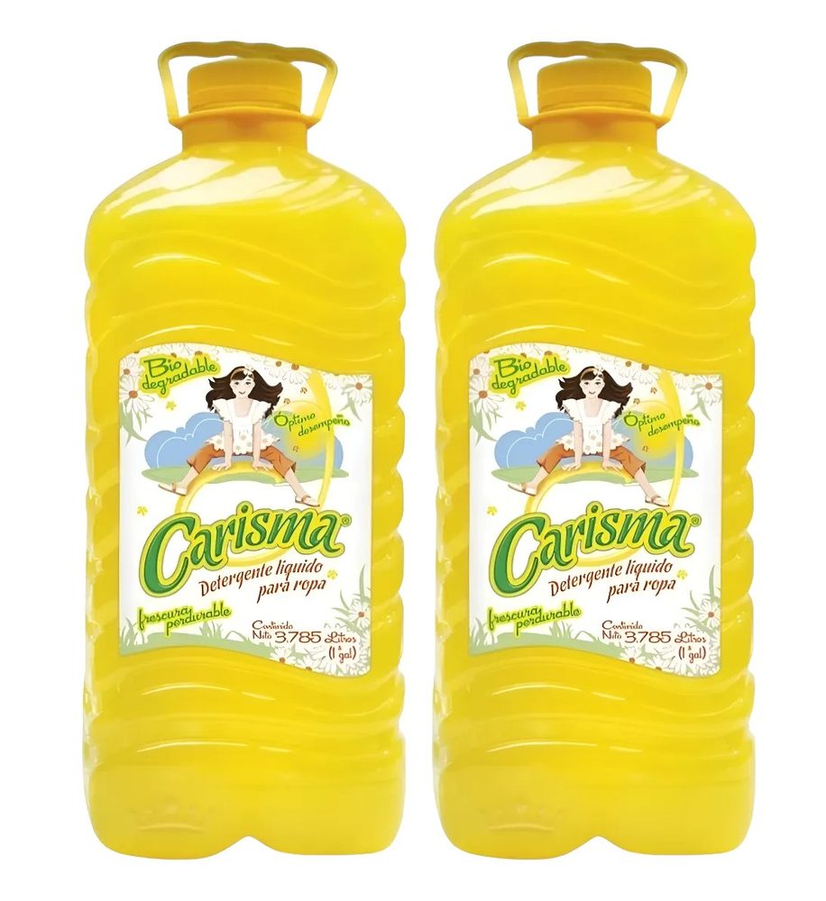 Detergente liquido biodegradable Carisma