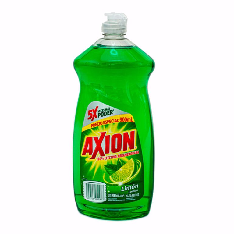Lavatrastes liquido de Axion limon de 90