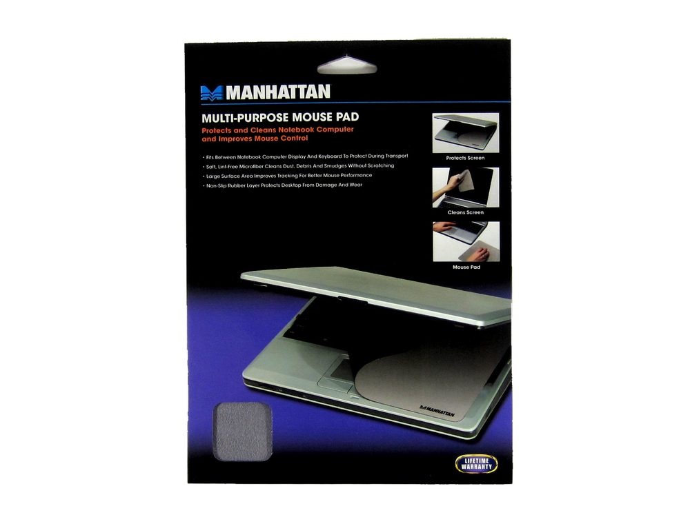 Mousepad Manhattan 3 en 1 microfibra