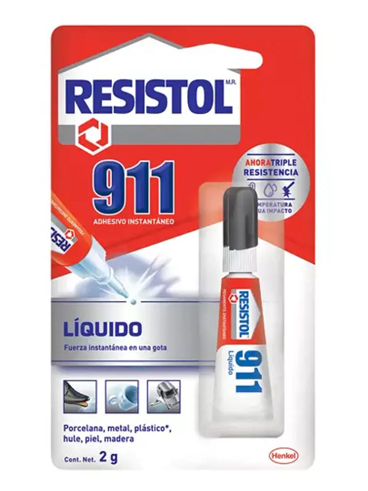 Pegamento instantáneo Resistol 911 Líqui