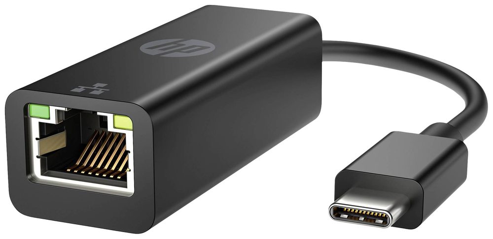 Adaptador HP G2 de USB-C a RJ45 (M).