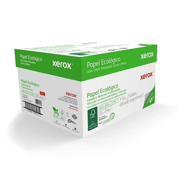 Caja de papel bond Ecológico Xerox tamañ