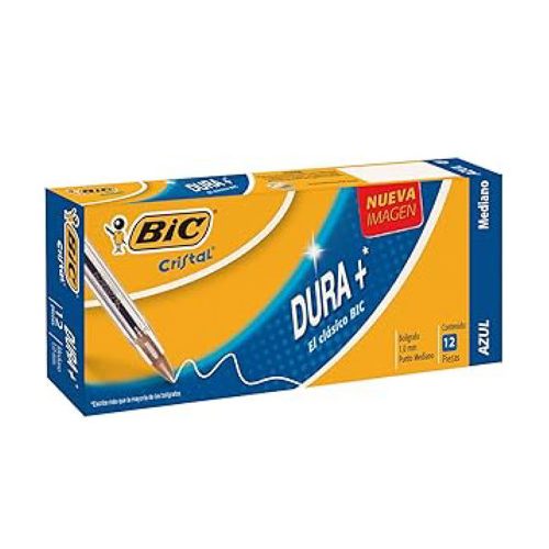 Bolígrafo BIC azul punto mediano 1.0 mm