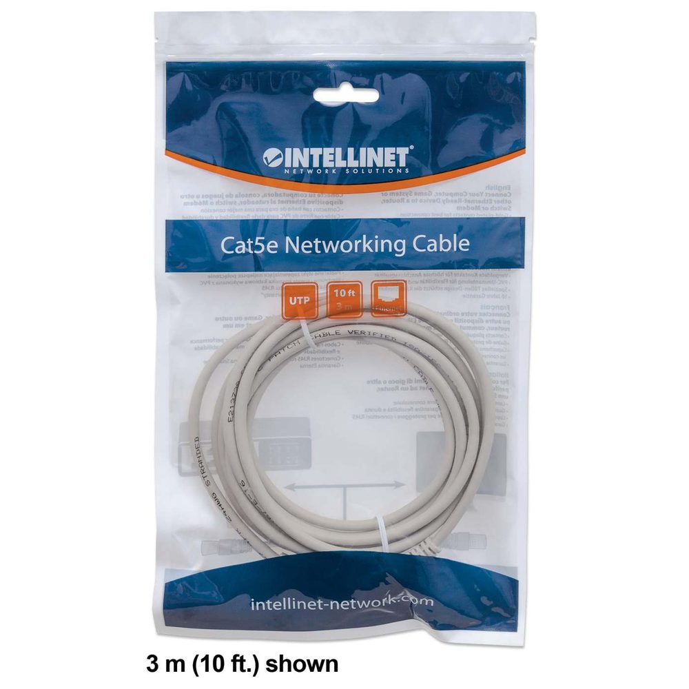 Cable patch Intellinet 2 m (7 ft) CAT 6