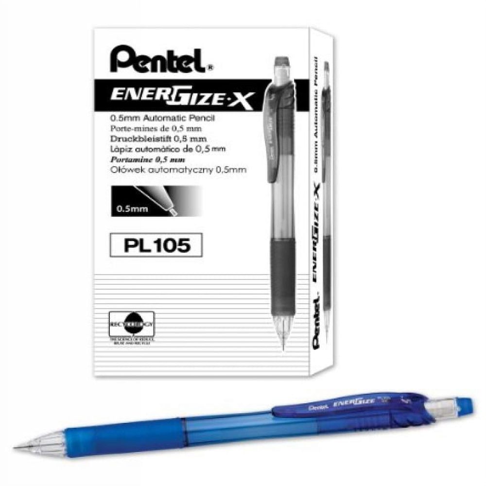 Lapicero Pentel energize-x, punta 0.5 mm