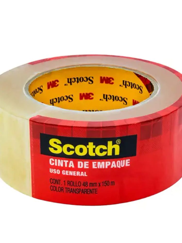 Cinta empaque Scotch transparente Mod. 3