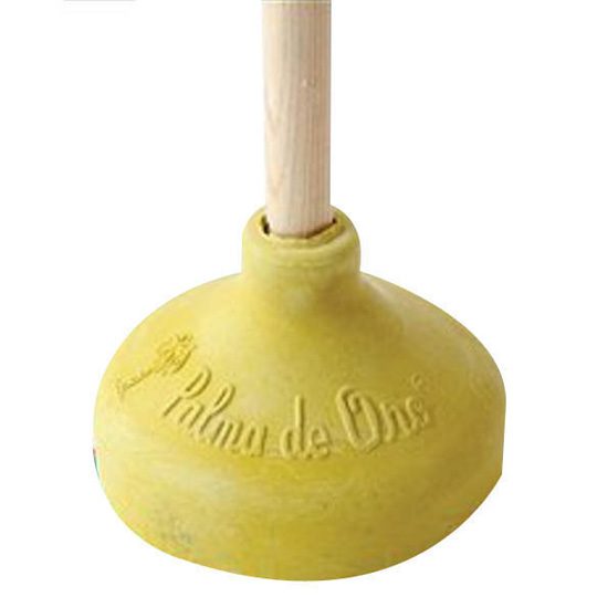 Bomba para inodoro Palma de oro, tamaño
