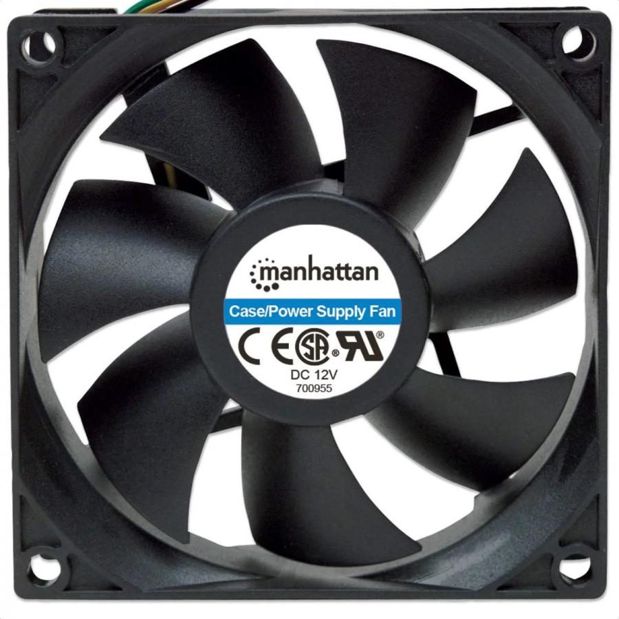 Ventilador Manhattan 80x80x25mm