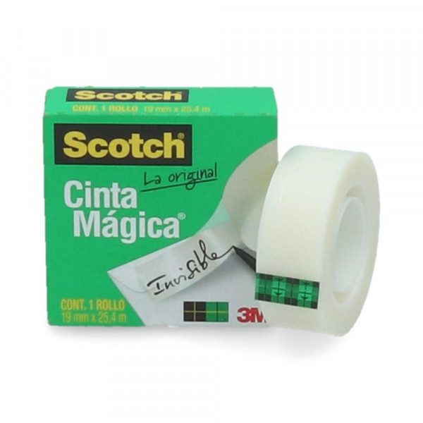 Cinta Mágica Scotch Mod. 810-3pk 3M 19x3