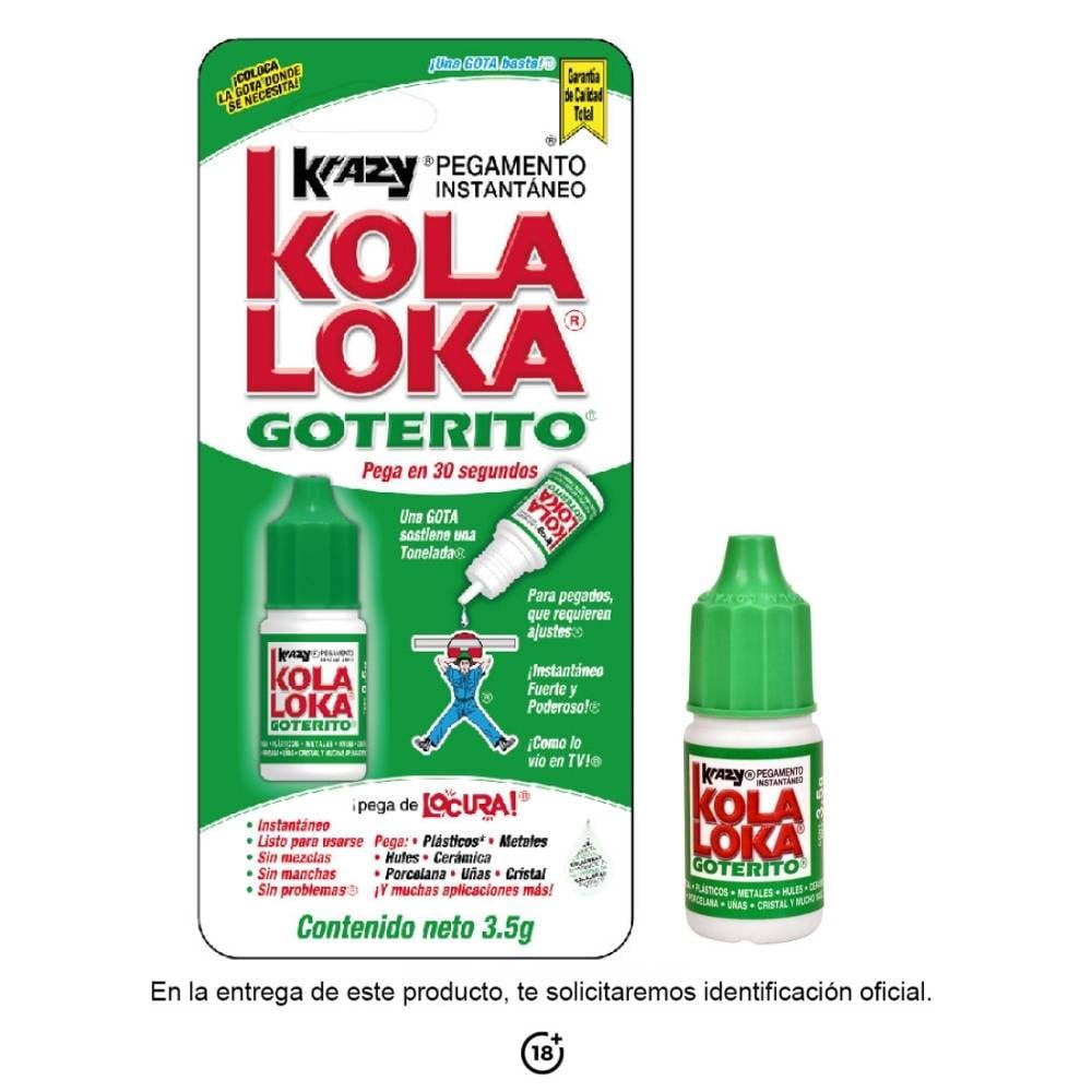 pegamento instantáneo KOLA LOKA gotero 3