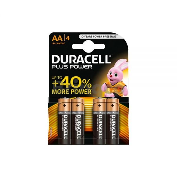 Pila alcalina Duracell AA blíster 4 + 1