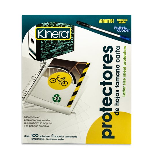 Protector de hojas traslucidos Kinera 36