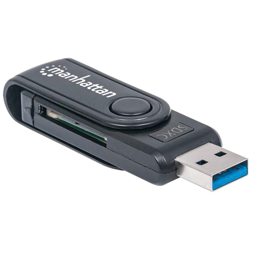 Lector Manhattan tarjetas USB 3.0 24 en