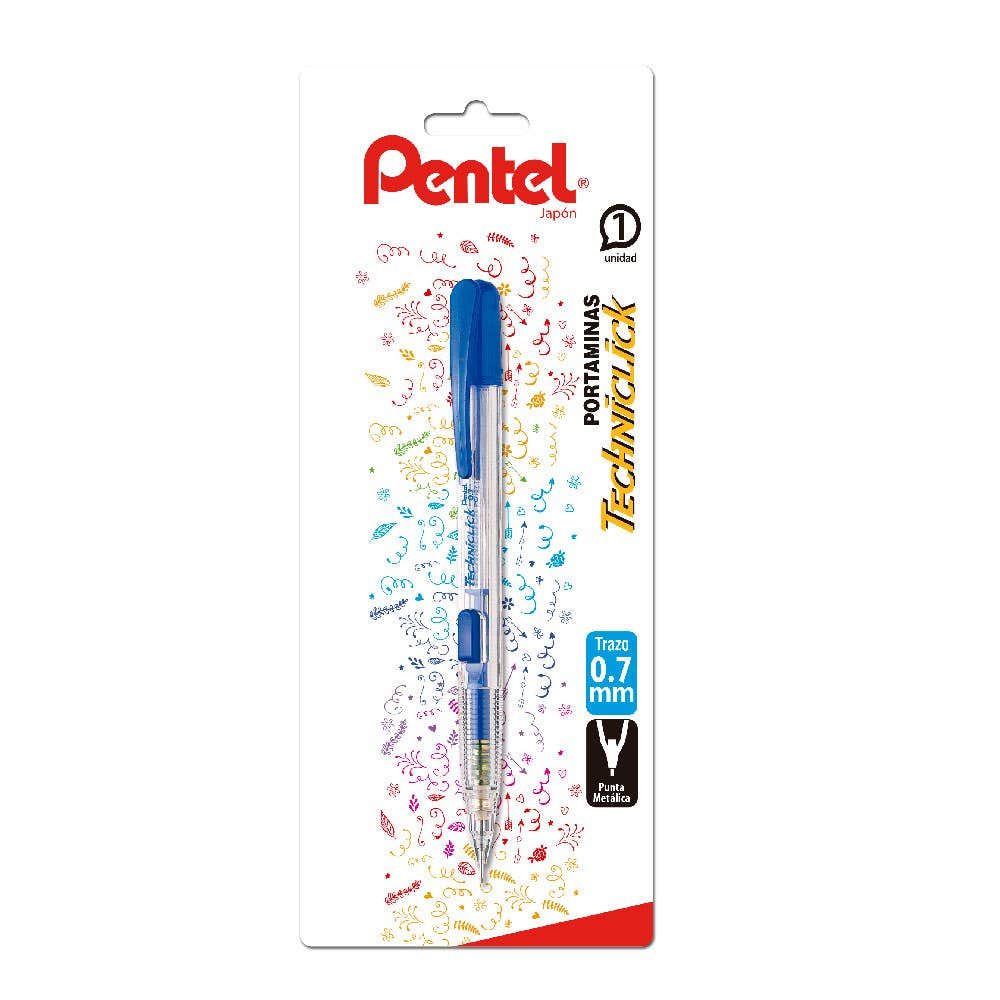 Lapicero Pentel techniclick, punto 0.7 m