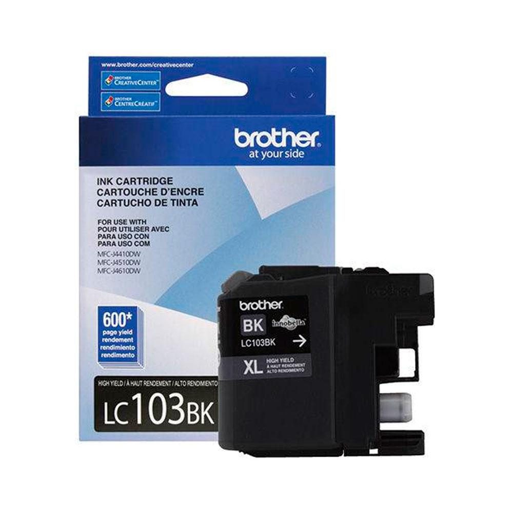 Cartucho brother de tinta negra LC103BK