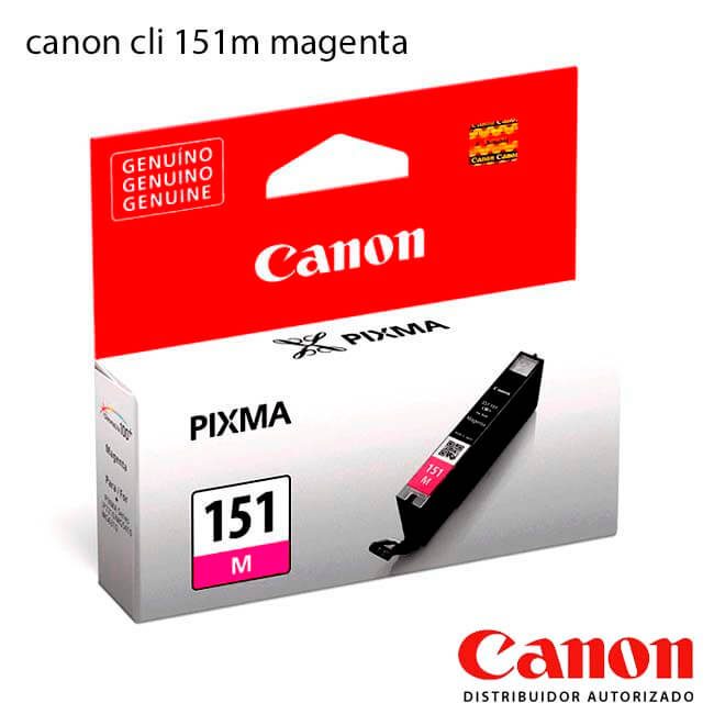 Cartucho Canon para tinta CLI-151 magent