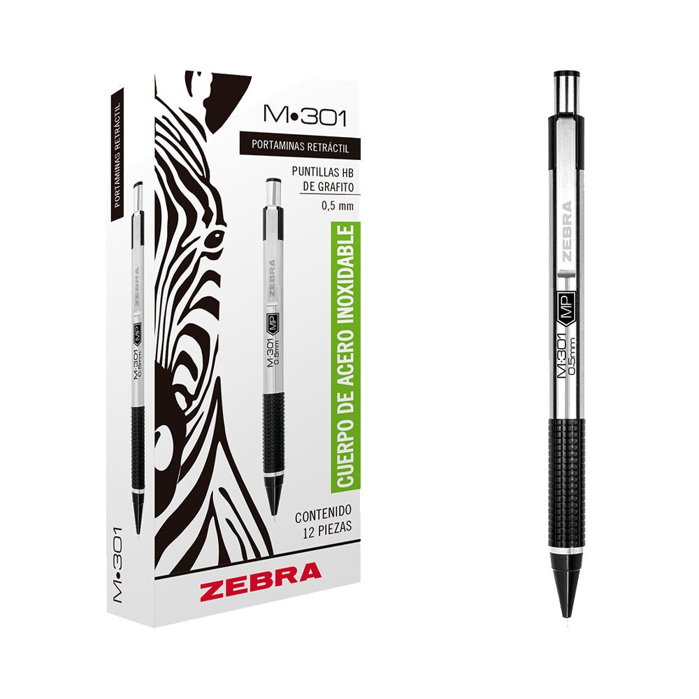 Portaminas ZEBRA M-301 punto fino 0.7 mm