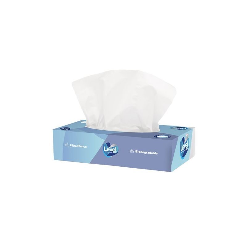 Pañuelo facial Level Pro cajilla con 100
