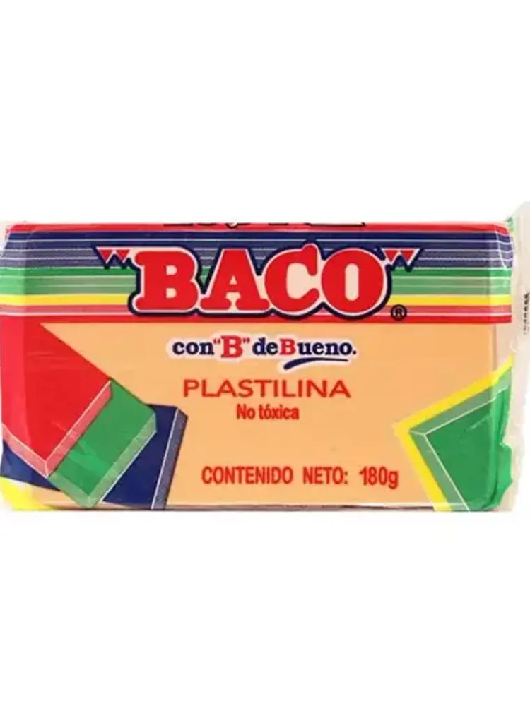 Marqueta de plastilina BACO color piel 1