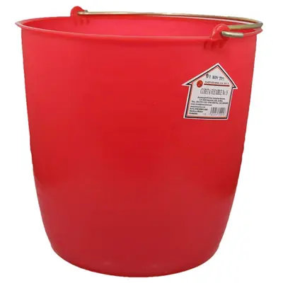 Cubeta flexible N. 18 de plastico