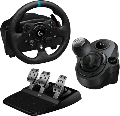 Volante + Pedales Logitech G923 True