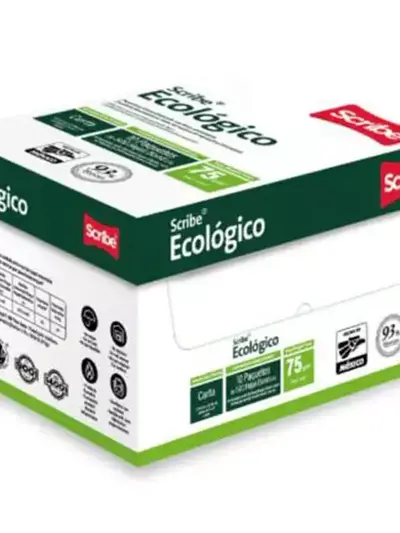 Caja de papel bond Ecologico Scribe