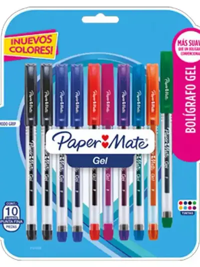 Boligrafo paper Mate gel económico