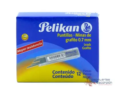 Puntillas de grafito Pelikan de 0.7 mm