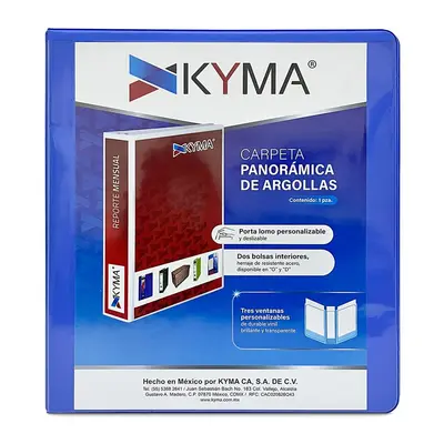 Carpeta Panoramica Kyma 2.5 Pulgadas