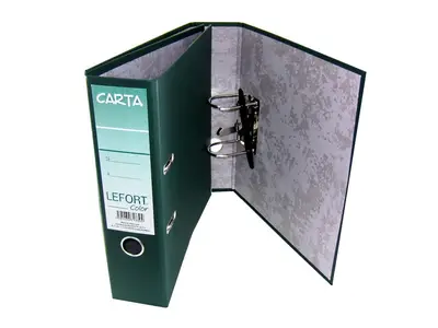 Registrador Lefort carta color verde