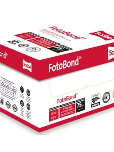 Caja de papel bond Fotobond Scribe