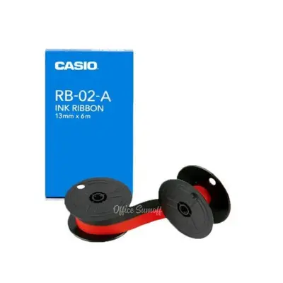 Cinta de tinta ribbon bicolor CASIO