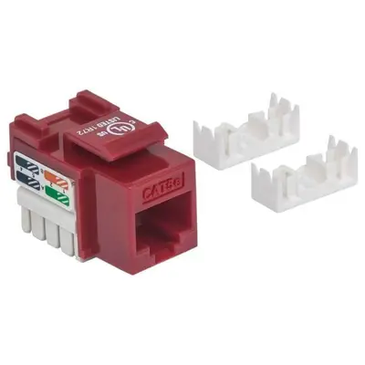 Jack, Intellinet, 210546, Cat 5E de Impacto Keystone Azul